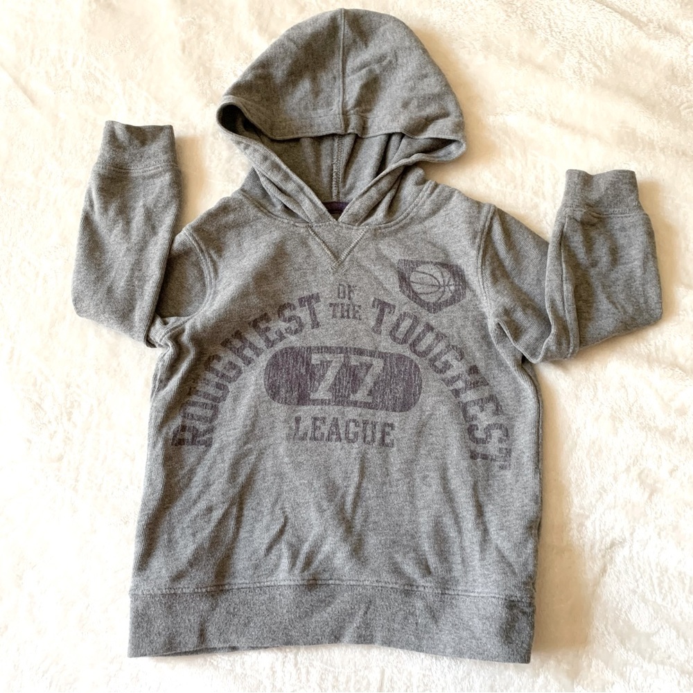 🧁 3 for $25 Gray hoodie 2T boys